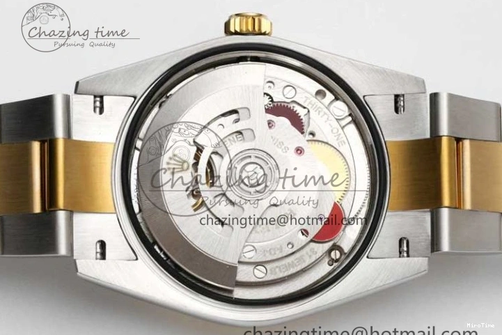 MiroTime 1231 DateJust 36mm SS YG DIWF 1:1 Best Edition 904L Steel White MOP Diamonds Dial on Oyster Bracelet SA Packable 2316